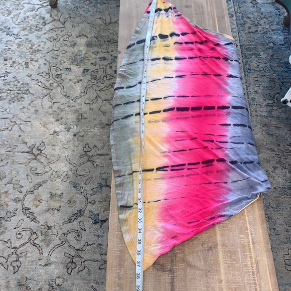 Bohemian Tie-Dye Style Flowy Summer Dress Small - Picture 13 of 16